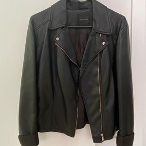 Dynamite Faux Leather Jacket